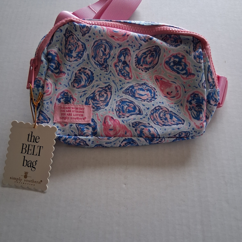Simply Southern Oyster Print Fanny Belt Bag